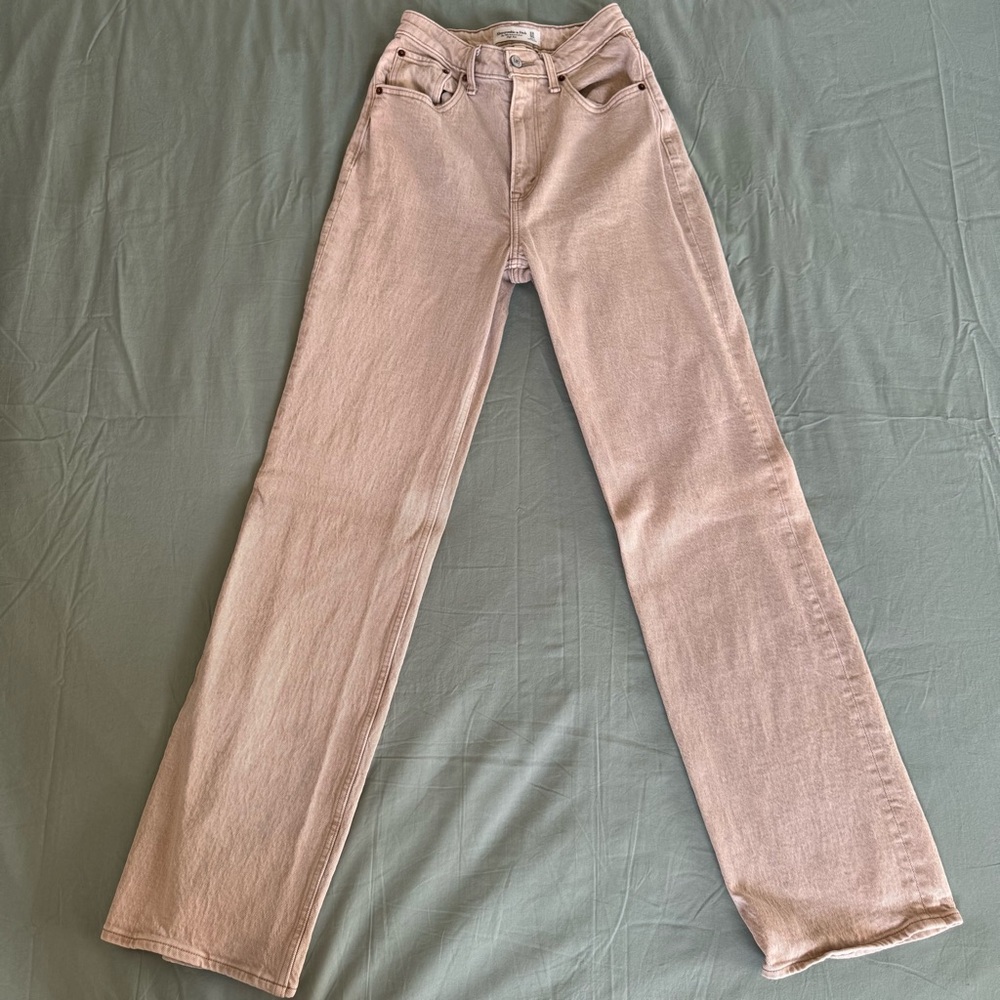Abercombie & Fitch Tan Jeans